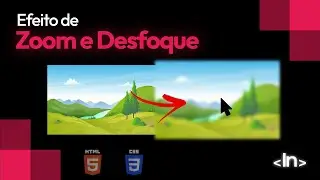 How to create a zoom and blur effect using HTML and CSS.
