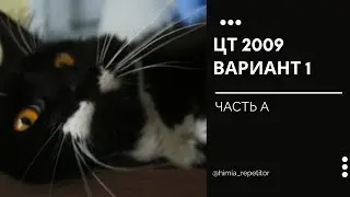 ЦТ 2009 по химии | Часть А | Вариант 1