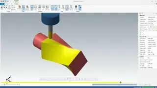 MultiAxis Toolpath _ flow 4axis Mastercam