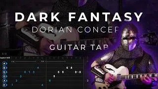 Dark Fantasy (Dorian Concept - Hide CS01) Guitar Tutorial with TAB