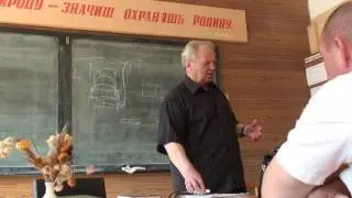 Белорусские пчеловоды в гостях у Цебро.В.П. Лекция в НИИ. Фильм 3