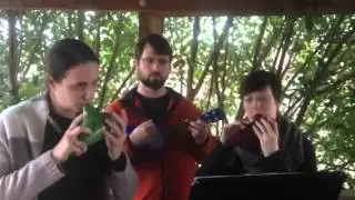 Bufallo Gals Bass Ocarina Duet + Uke!