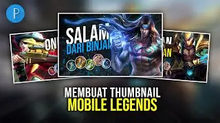 How to Create Mobile Legends Thumbnails on Android Phones | PIXELLAB TUTORIAL #18