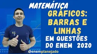 Matemática: Gráficos (Barras e Linhas) na prova do ENEM | parte 1