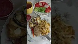 Овощной обед😋Овощи и фрукты- полезные продукты! 😛🍅🌶🫑🥔🍆🥒