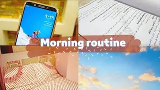 افضل روتين صباحي نشيط و مثمر جربته |morning routine 🌞 اول video ❤️