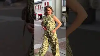 Эксклюзивный женский комбинезон «ТРОПИК» от Александры Майской #fashion #мода #style #fashionstyle