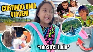 LEVEI MINHA FILHA PRA VIAJAR COM A GENTE * um dia inteiro no aniversário do papai* 😎