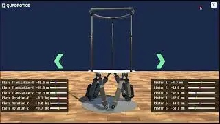 Dynamic Platform (Proficient) Simulation - Unity Digital Twin for a 6DOF Motion Platform