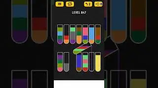 water sort puzzle level 647