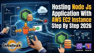 Hosting Node Js Application With AWS EC2 Instance - Step By Step Guide in Hindi