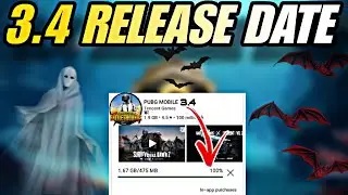 PUBG MOBILE 3.4 UPDATE RELEASE DATE | PUBG MOBILE VAMPIRE UPDATE 3.4 VERSION