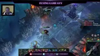 League of Legends! Full Twitch live stream | Skype webcam
