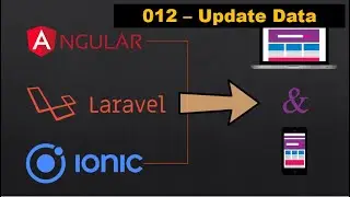012  - Angular Laravel | Update Data