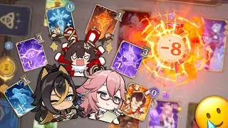 Finally unleashing Dehya's power in Genshin Impact TCG