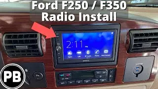 2005 - 2007 Ford F250 / F350 Radio Install