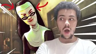 Someone give this crazy nun some tranquilizers!!! (Evil Nun 2: Gameplay) Hard Mode