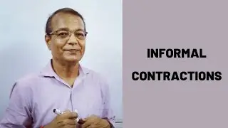 Informal Contractions - Learn English With Satish Rawal