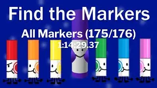 Find The Markers | All Markers(175) Speedrun | 1:14:29.37 (I hate tree sap)