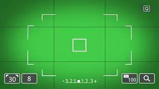 camera record effect green screen