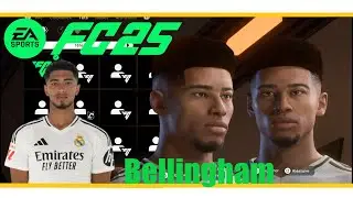 EA FC 25 - Create Jude Bellingham Pro Clubs (Face Creation)