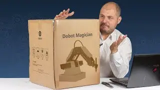 Распаковка DOBOT Magician | Робот Манипулятор, 3D-принтер, лазерный гравер и тд.
