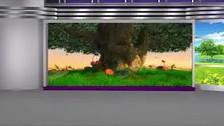 Virtual Studio TV Set Free Download, Entertainment Background 4k