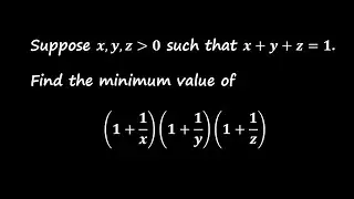 Solving an AM-GM Inequality Problem | Two Methods Explained