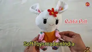 making rabbit doll at home easily watch this video | Rabbit doll bnaye gher pe aasani se