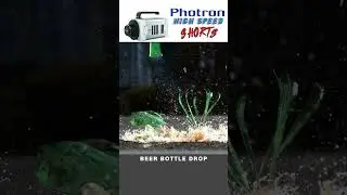 Beer bottle smashed at 10,000 frames per second using the Photron NOVA S12 High Speed Camera