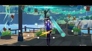 Contemplation in Snow | Genshin Impact rythm game event
