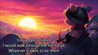 Natalia Druyts - you've got a friend (lyrics)