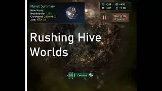 Hive Worlds Are The Best So I Rushed Them- Stellaris 4.3