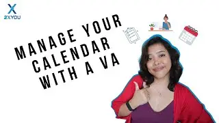 How To Manage Your Calendar With A Virtual Assistant | How To Delegate Your Calendar To An Assistant