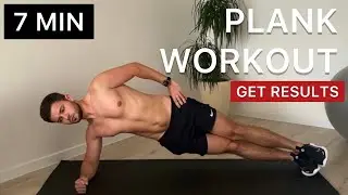 INSANE 7 MINUTE PLANK WORKOUT FOR STRONG CORE & ABS