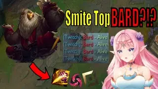 DESTROYING FAIRY GIRL WITH TOP SMITE BARD? (DRAGON SOUL EVERY GAME) - League of Legends