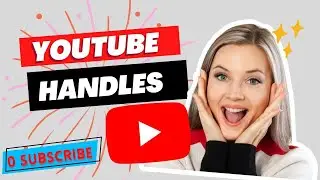 YouTube handle kaise banaye || 0 subscribe per YouTube handle kaise banaye