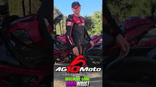 Custom Motorcycle Suit from ag10.com Discount Code: MAXWRIST