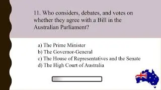 Australian citizenship test | common bond | 2023 new syllabus | chapter 3 | free practice test 7