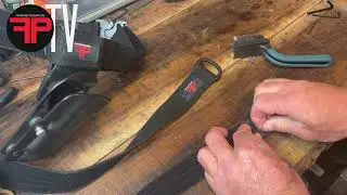 How I clean lint from the velcro on my belt
