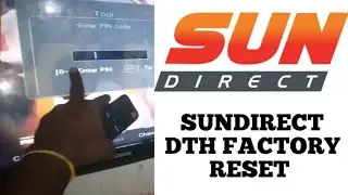 Sun direct dth factory Reset | sundirect setupbox factory reset