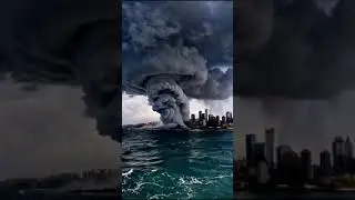 أكبر إعصار هائل و دمار  أميركا ولاية فلوريدا مرعب