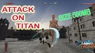 GAME keren Attack On Titan Guedin AoT Fan Game size cuma 500MB