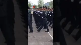 Chinese Army Marching