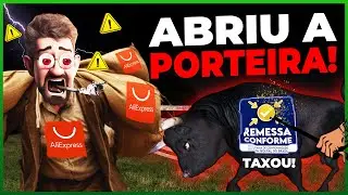 ALIEXPRESS VAI ACABAR? TAXANDO 30% DOS PEDIDOS? REMESSA CONFORME!