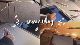 sessiz ders çalışma vlogu | bolca matematik ve yaz tatilinde yapılacak 99 şey