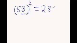 EasyCal Squaring Trick 3   To Easily Find Squares from 30 70 around 50