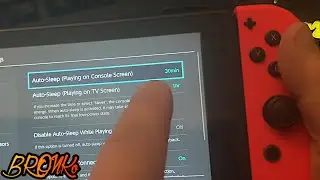 How To Turn ON or OFF Auto Sleep Mode on Nintendo Switch | Full Tutorial