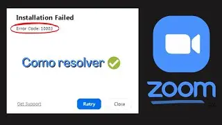 [SOLVED] Zoom error code 10003 in Windows 7
