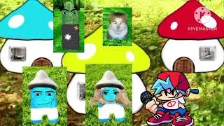 FNF Gegagedigedagedago Smurfs